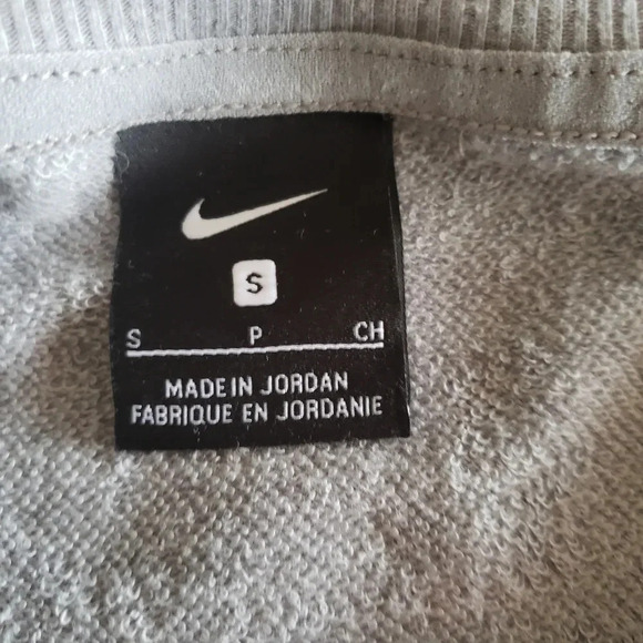*NIKE Hi-low pullover grey size small - Picture 3 of 4